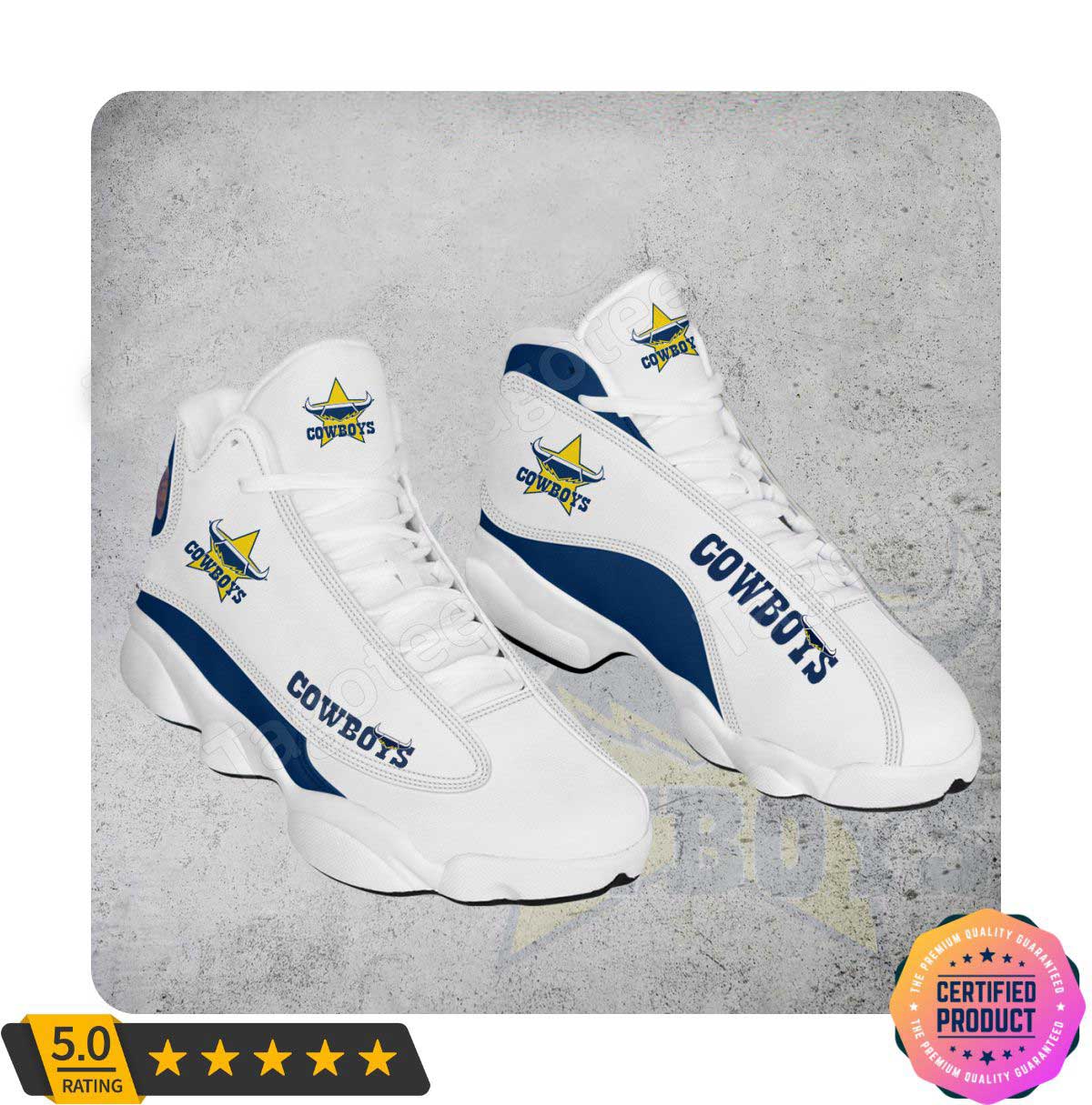 NRL North Queensland Cowboys White Air Jordan 13 Shoes NRL North Queensland Cowboys White Air Jordan 13 Shoes