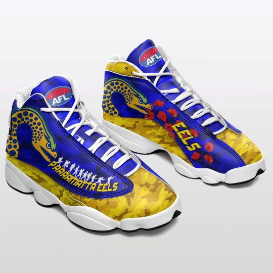 NRL Parramatta Eels ANZAC Day Air Jordan 13 Shoes NRL Parramatta Eels ANZAC Day Air Jordan 13 Shoes