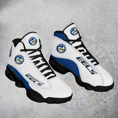 NRL Parramatta Eels White Air Jordan 13 Shoes