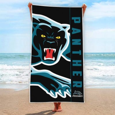 NRL Penrith Panthers Beach Towel V1