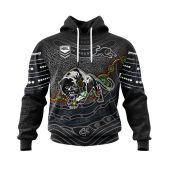 Nrl Penrith Panthers Custom Name Number Indigenous Mascot Pullover Hoodie Front.jpg - demo10