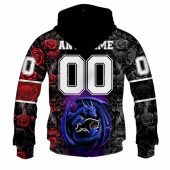 Nrl Penrith Panthers Custom Name Number Rose Dragon Pullover Hoodie Back.jpg - demo10