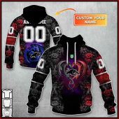 Nrl Penrith Panthers Custom Name Number Rose Dragon Pullover Hoodie Front Back.jpg - demo10