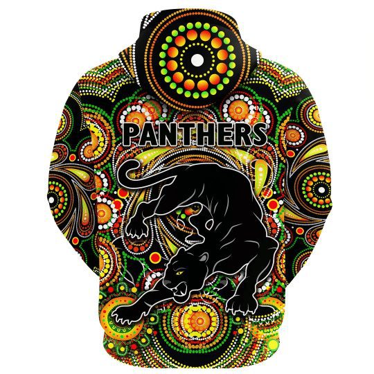 NRL Penrith Panthers Indigenous New Pullover Hoodie NRL Penrith Panthers Indigenous New Pullover Hoodie