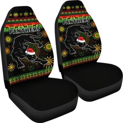 NRL Penrith Panthers Indigenous Car Seat Covers