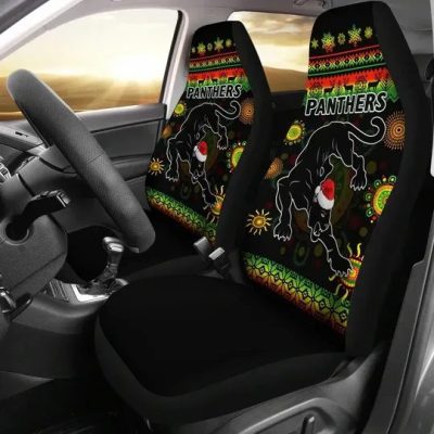 NRL Penrith Panthers Indigenous Car Seat Covers