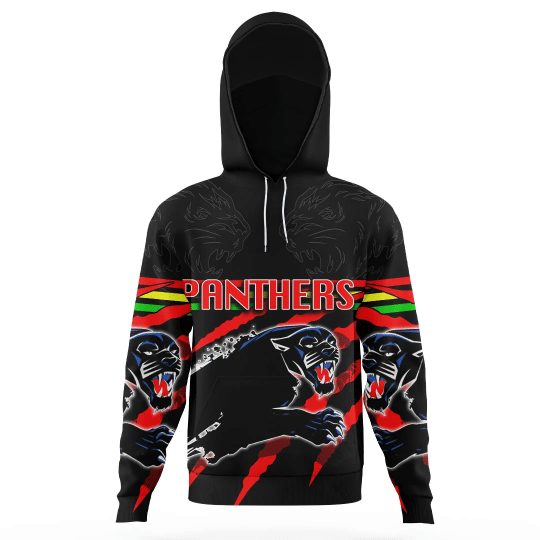 NRL Penrith Panthers Rugby Team Pullover Hoodie NRL Penrith Panthers Rugby Team Pullover Hoodie