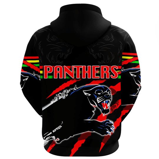 NRL Penrith Panthers Rugby Team Pullover Hoodie NRL Penrith Panthers Rugby Team Pullover Hoodie