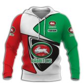 Nrl South Sydney Rabbitohs Custom Name All Over Printed Shirt Hoodie Sweatshirt2.jpg - demo10