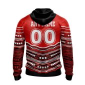 Nrl St. George Illawarra Dragons Custom Name Number Indigenous Mascot Pullover Hoodie Back.jpg - demo10