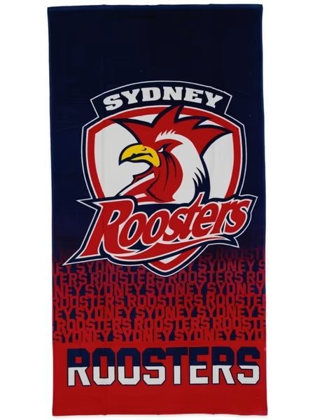 NRL Sydney Roosters Beach Towel V2 NRL Sydney Roosters Beach Towel V2