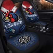 NRL Sydney Roosters Cool Black Car Seat Covers