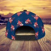 Nrl Sydney Roosters Custom Name Mascot Flower Classic Cap4.jpg - demo10