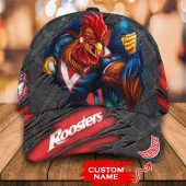 Nrl Sydney Roosters Custom Name Rocky Mascot Scratch Classic Cap Front.jpg - demo10