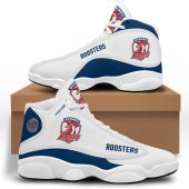 Nrl Sydney Roosters Custom Name White Air Jordan 13 Shoes 1.jpg - demo10