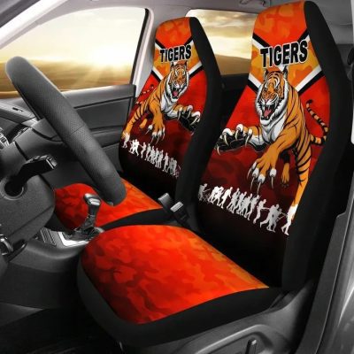 NRL Wests Tigers ANZAC Day Car Seat Covers