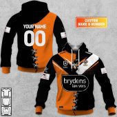 Nrl Wests Tigers Custom Name Number 2023 Mix Jersey V2 Pullover Hoodie Front Back.jpg - demo10