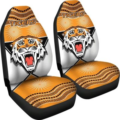 NRL Wests Tigers Indigenous Car Seat Covers