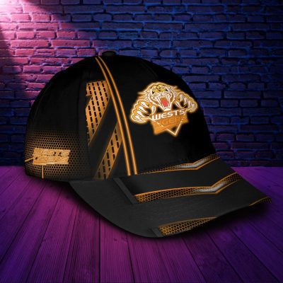 NRL Wests Tigers Newest Orange Design Classic Cap V2