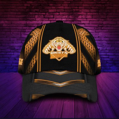 NRL Wests Tigers Newest Orange Design Classic Cap V2