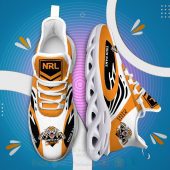 Nrl Wests Tigers Personalized Clunky Max Soul Shoes.jpg - demo10