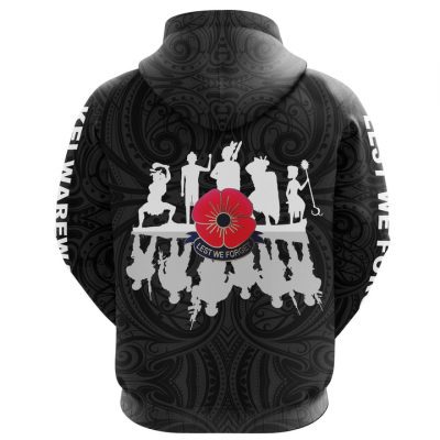 NRL New Zealand Warriors ANZAC Pullover Hoodie
