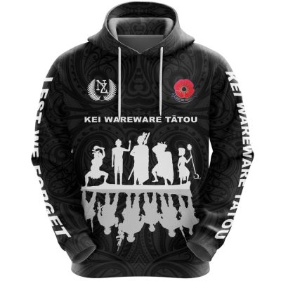 NRL New Zealand Warriors ANZAC Pullover Hoodie