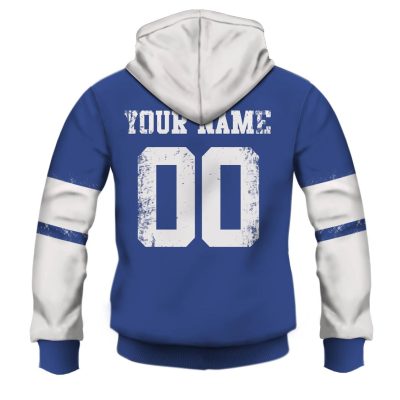 NRL Canterbury-Bankstown Bulldogs Custom Name Number Retro Flag Jersey 1935 Pullover Hoodie