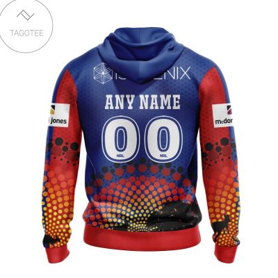 NRL Newcastle Knights Custom Name Number Special Edition Pullover Hoodie