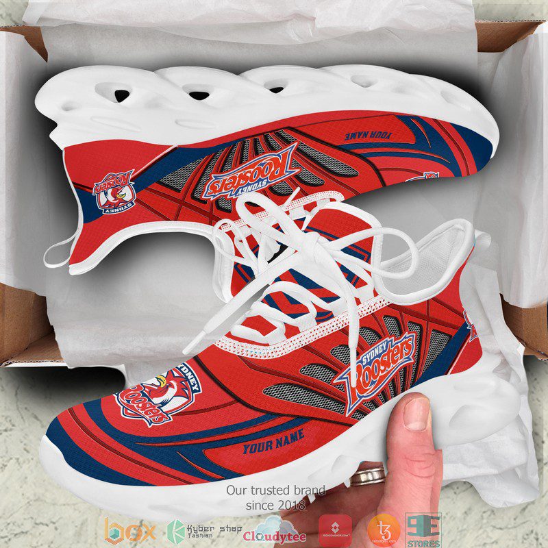 NRL Sydney Roosters Custom Name Max Soul Shoes V3