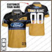Personalise Throwback Canterbury Crusaders Super Rugby Vintage 2000 Polo Jersey