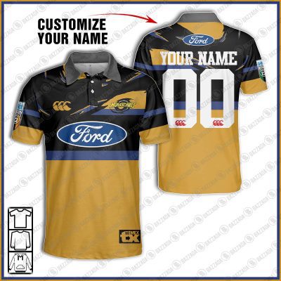 Personalise Throwback Canterbury Crusaders Super Rugby Vintage 2000 Polo Jersey