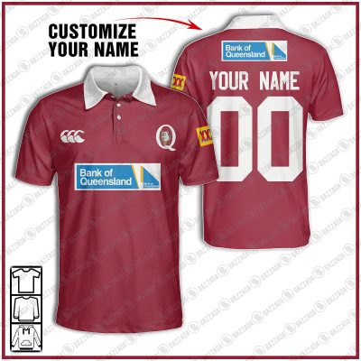 Personalise Throwback Canterbury Crusaders Super Rugby Vintage 2000 Polo Jersey