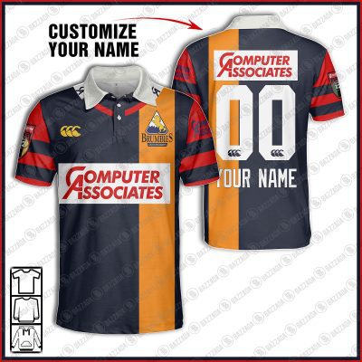 Personalise Throwback Western Force Super Rugby 2006 Vintage Polo Jersey