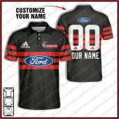 Personalise Throwback Canterbury Crusaders Super Rugby Vintage 2000 Polo Jersey