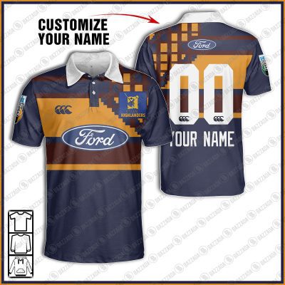 Personalise Throwback Canterbury Crusaders Super Rugby Vintage 2000 Polo Jersey