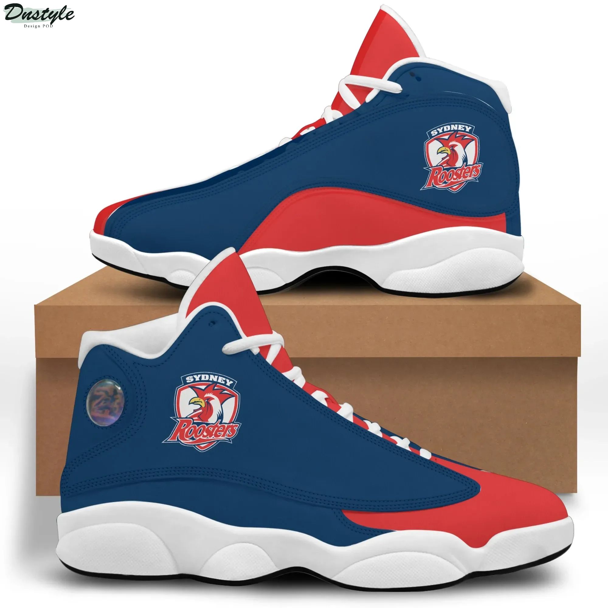 NRL Sydney Roosters Red Blue Air Jordan 13 Shoes NRL Sydney Roosters Red Blue Air Jordan 13 Shoes