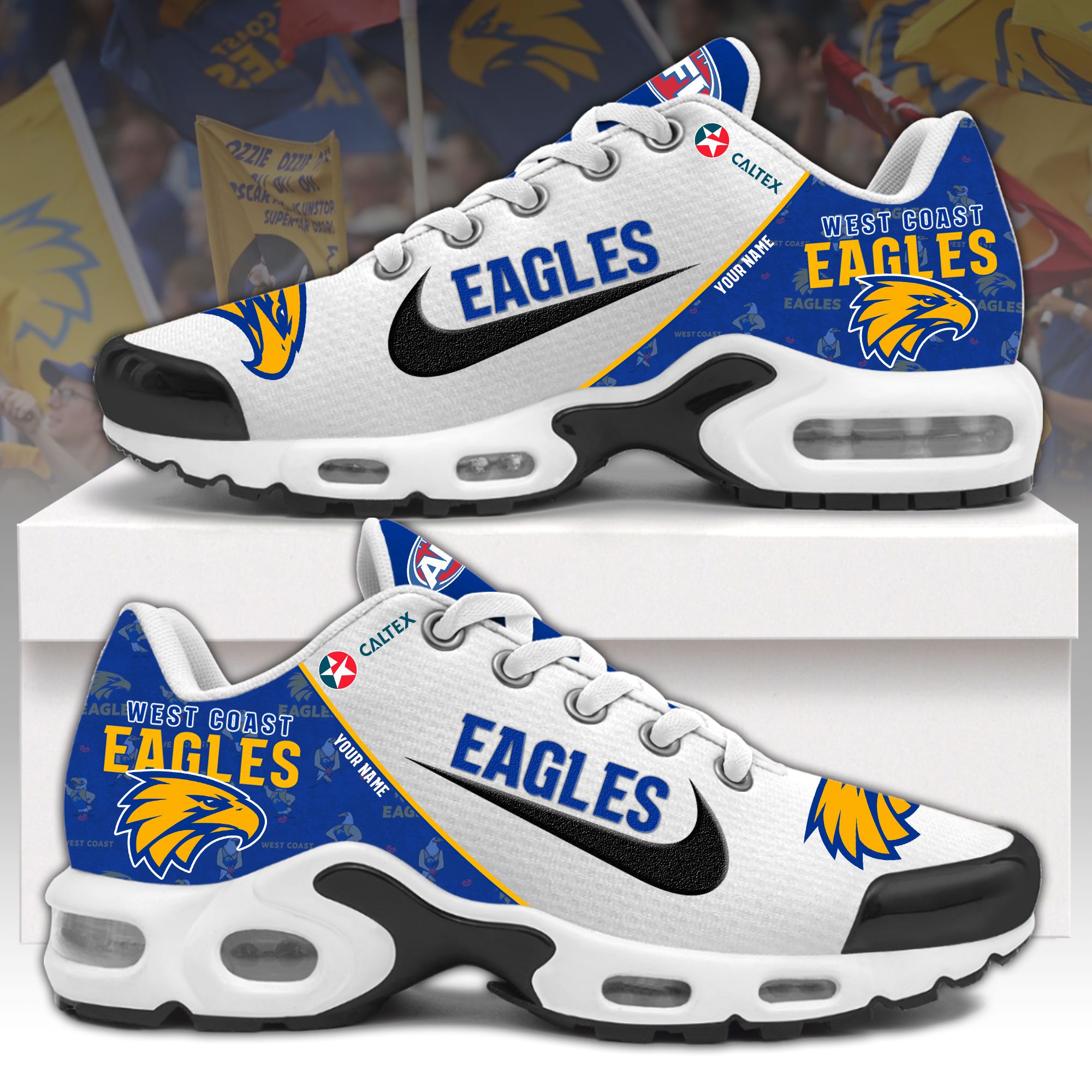 West Coast Eagles 2024 Personalized TN Shoes Limited Edition PT59584 West Coast Eagles 2024 Personalized TN Shoes Limited Edition PT59584