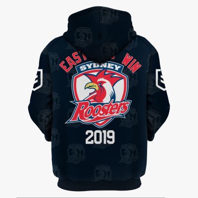 NRL Sydney Roosters Premiers 2019 Pullover Hoodie