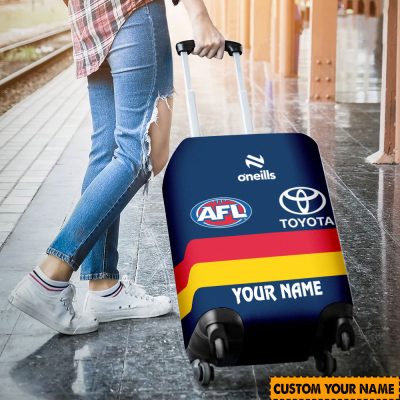 AFL Adelaide Crows Custom Name 2024 Home Jersey Luggage Cover