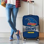 AFL Adelaide Crows Custom Name Gift For Fans Luggage Cover