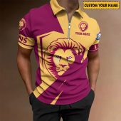 Afl Brisbane Lions Custom Name Special Edition Zipper Polo Shirt 2529.jpg - demo10