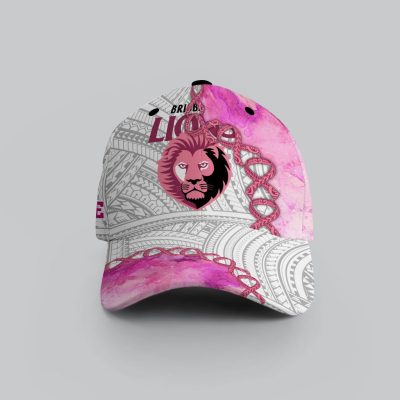 AFL Brisbane Lions Custom Name We Fights Again Cancer Classic Cap