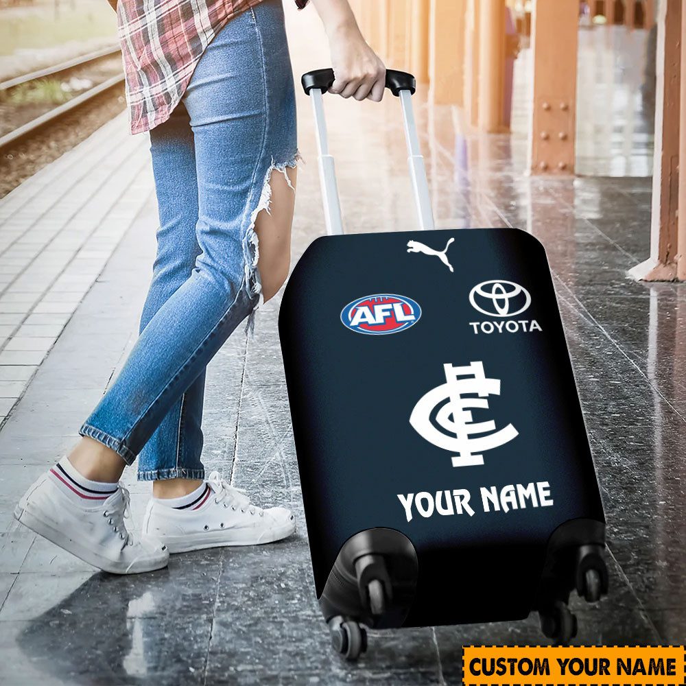 AFL Carlton Blues Custom Name 2024 Home Jersey Luggage Cover AFL Carlton Blues Custom Name 2024 Home Jersey Luggage Cover