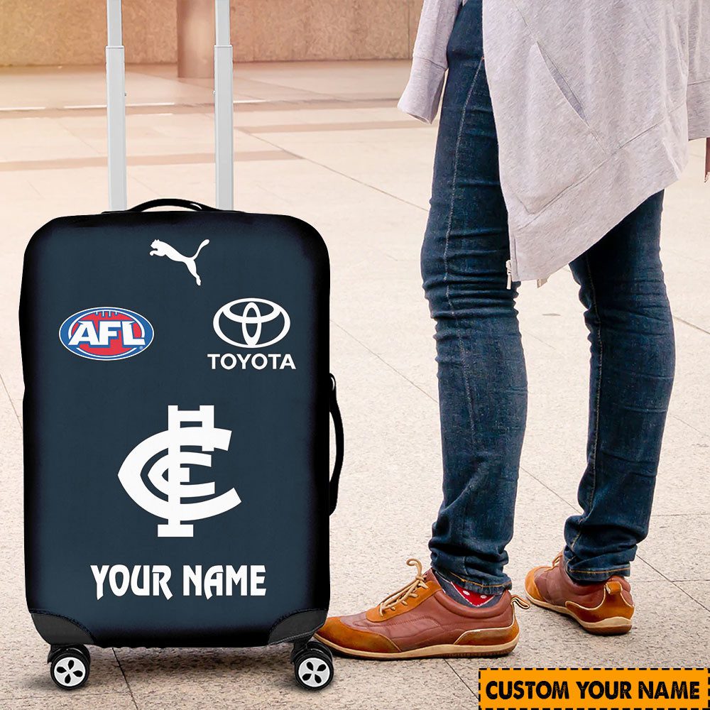 AFL Carlton Blues Custom Name 2024 Home Jersey Luggage Cover AFL Carlton Blues Custom Name 2024 Home Jersey Luggage Cover