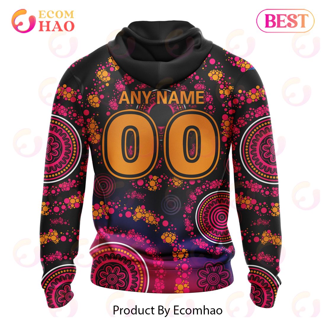 AFL Carlton Blues Custom Name Number Pink Breast Cancer Pullover Hoodie AFL Carlton Blues Custom Name Number Pink Breast Cancer Pullover Hoodie