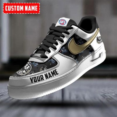 AFL Collingwood Magpies Custom Name Special Edition Air Force 1 Sneakers
