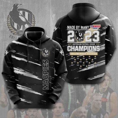 AFL Collingwood Magpies Premiers 2023 Pullover Hoodie