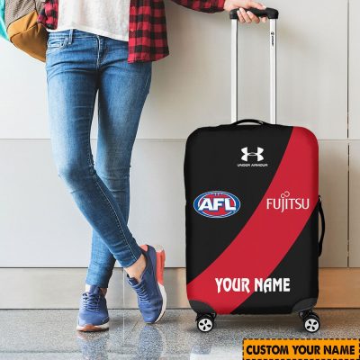 AFL Essendon Bombers Custom Name 2024 Home Jersey Luggage Cover