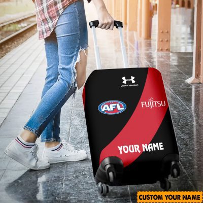 AFL Essendon Bombers Custom Name 2024 Home Jersey Luggage Cover